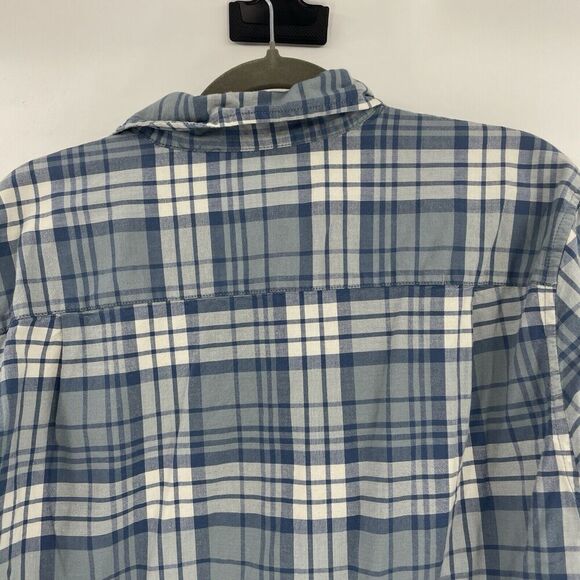 Mutual Weave Shirt Men's Large Tartan Plaid Button Up Outdoor Casual Preppy - Picture 7 of 10